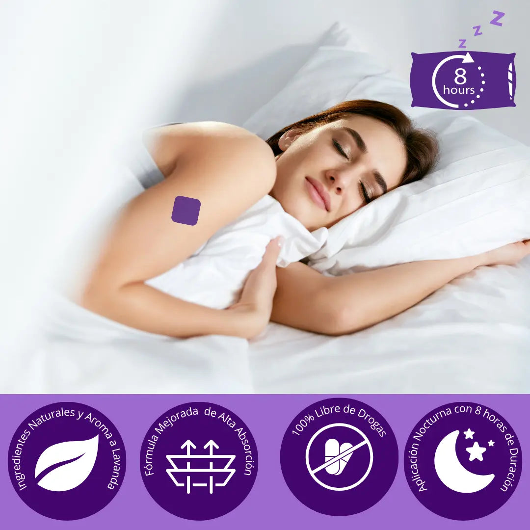 Parches para Dormir con Ingredientes Naturales 🌙 (30 Unidades)