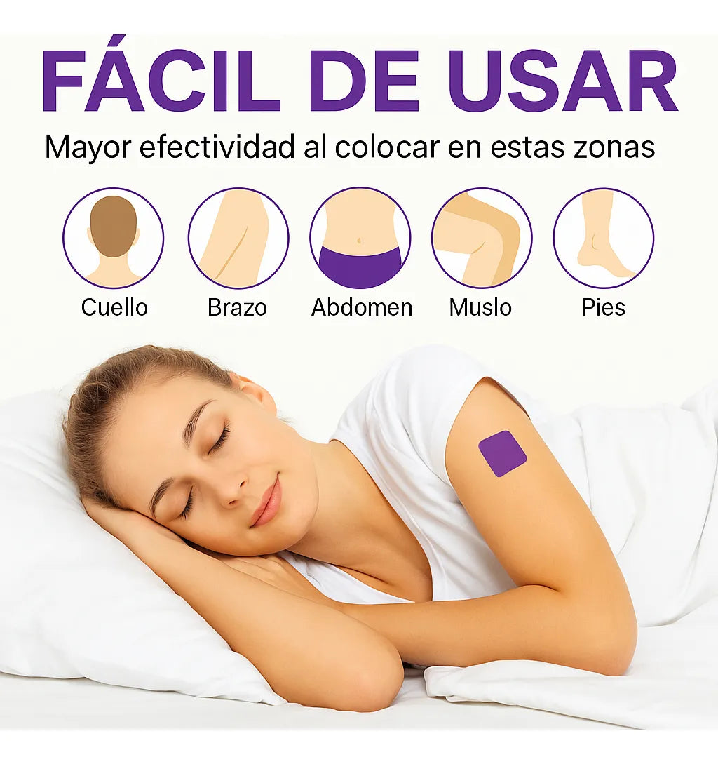 Parches para Dormir con Ingredientes Naturales 🌙🪻