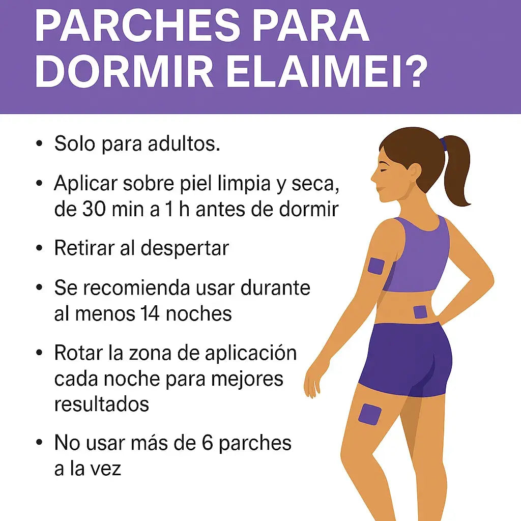 Parches para Dormir con Ingredientes Naturales 🌙🪻