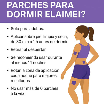 Parches para Dormir con Ingredientes Naturales 🌙🪻