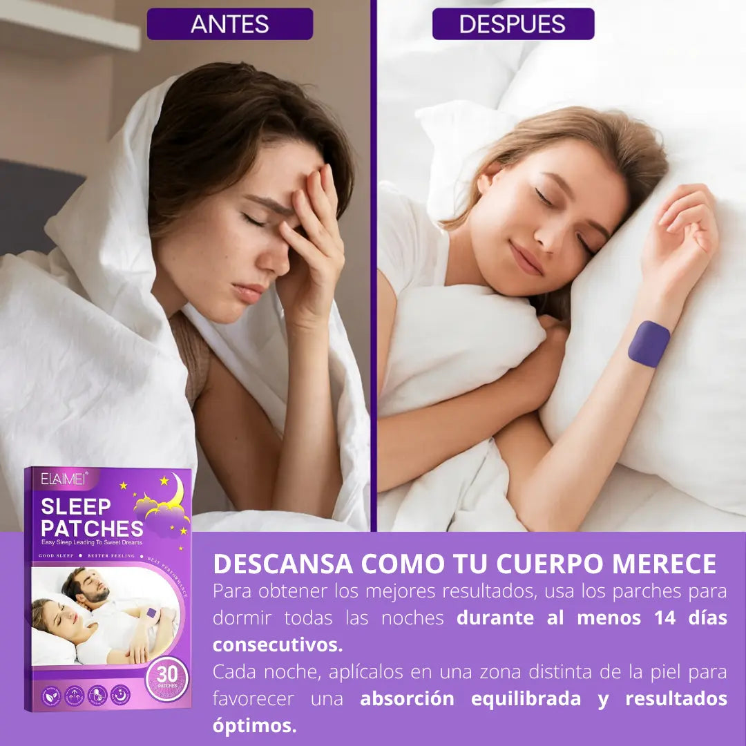 Parches para Dormir con Ingredientes Naturales 🌙 (30 Unidades)