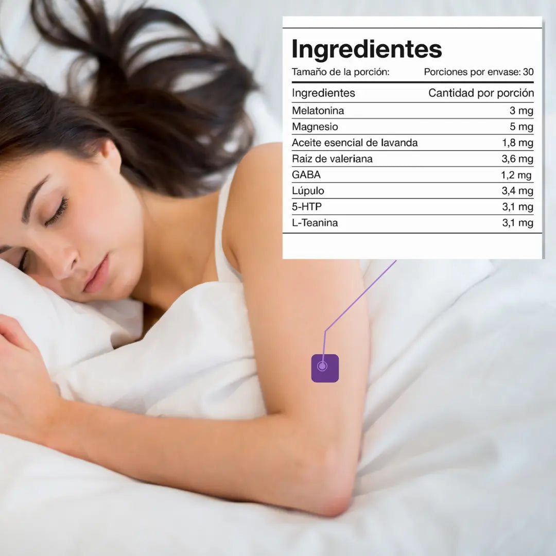 Parches para Dormir con Ingredientes Naturales 🌙 (30 Unidades)