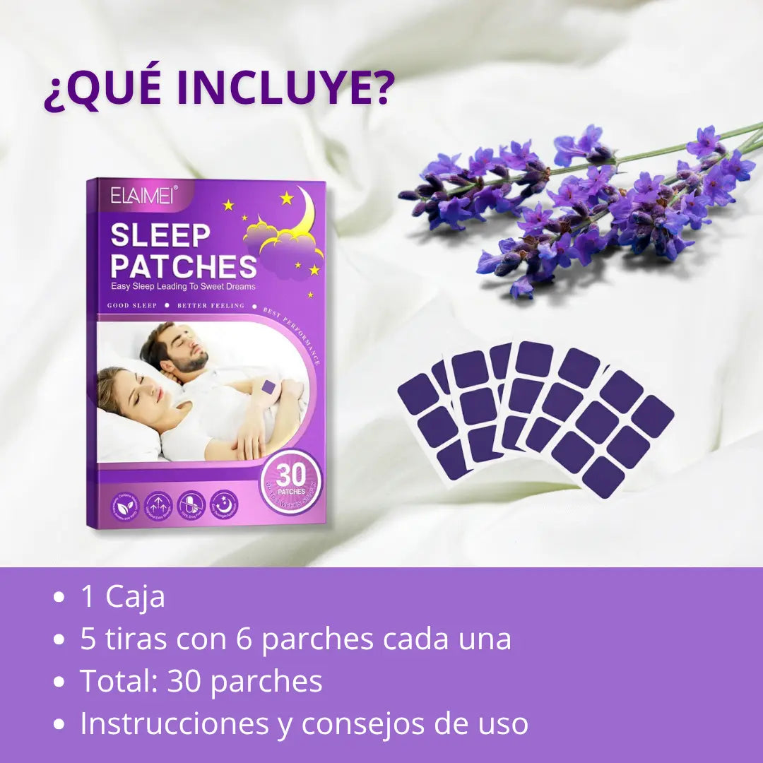 Parches para Dormir con Ingredientes Naturales 🌙 (30 Unidades)