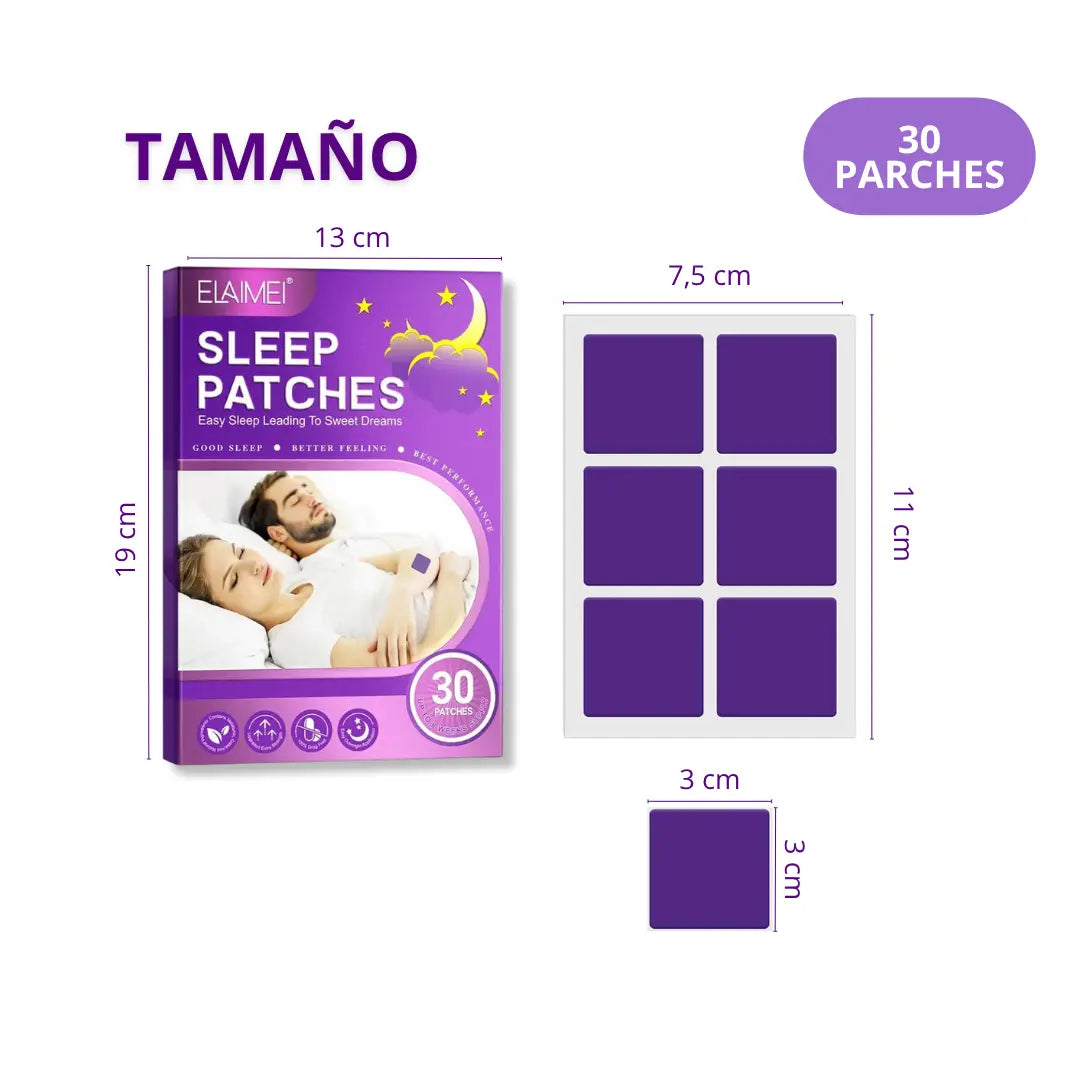 Parches para Dormir con Ingredientes Naturales 🌙 (30 Unidades)