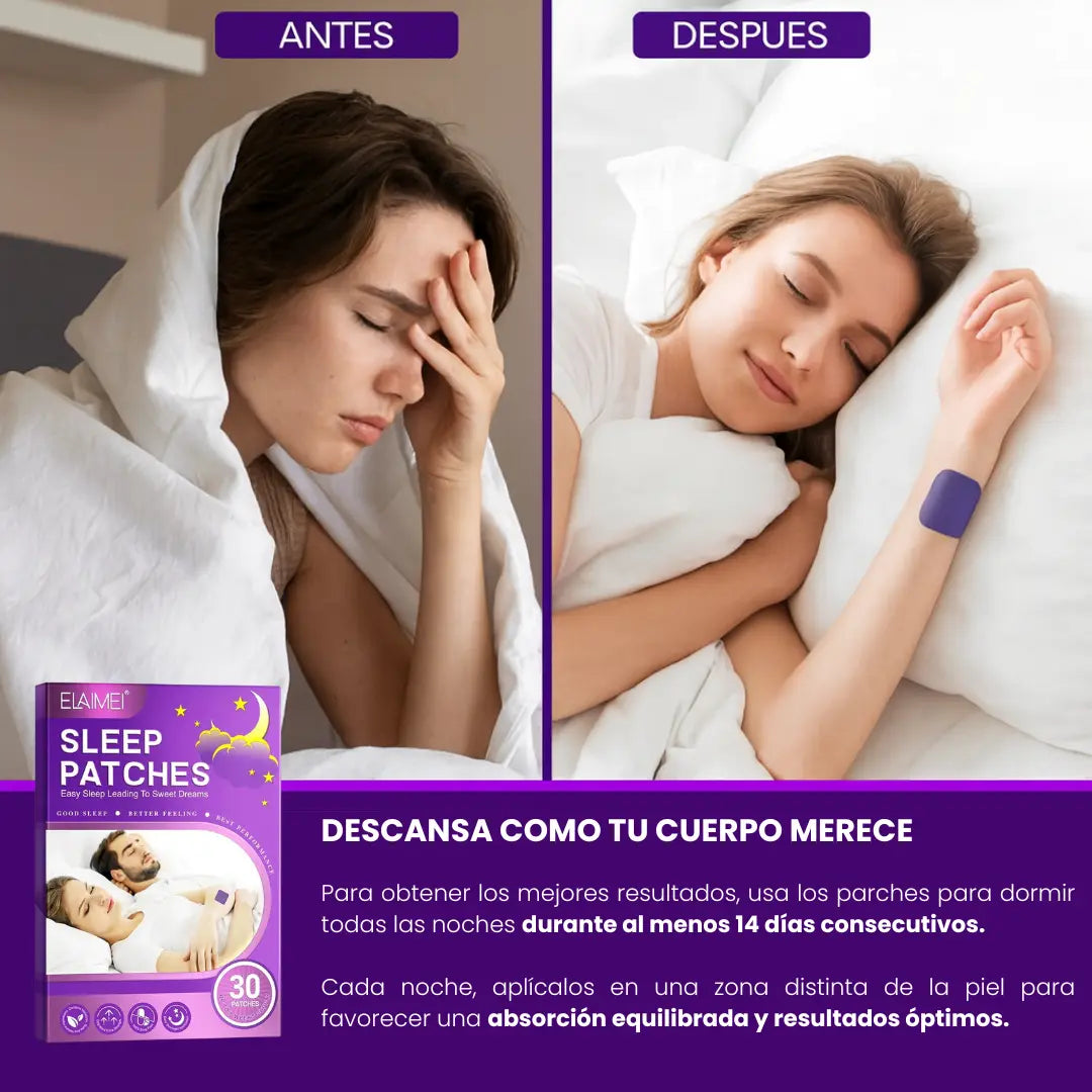 Parches para Dormir con Ingredientes Naturales 🌙🪻